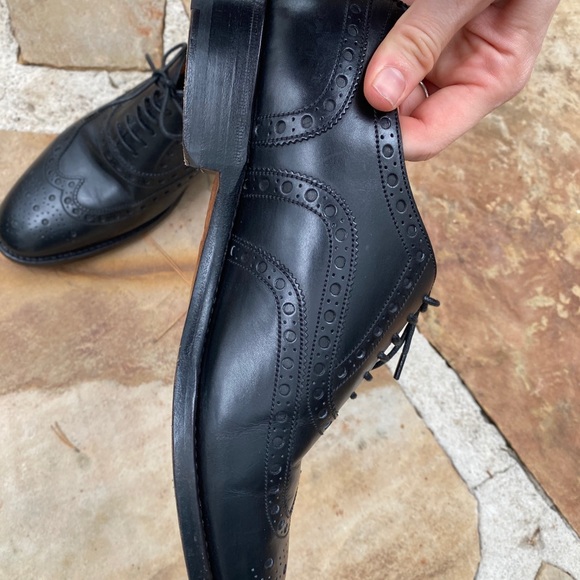 Vintage Bally Leather Shoes 38.5 - Picture 4 of 6